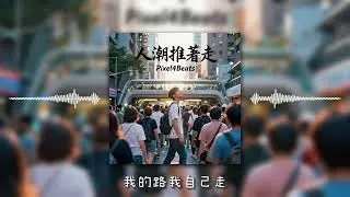 人潮推著走【動態歌詞Lyrics】♫『我 Guide My Way，我的路我自己走。』