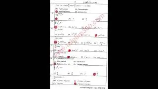 Math Past Paper 12th class solved MCQS objective type question 2nd year Lahore Board part 4 evening