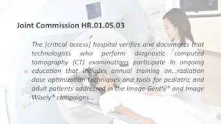 CT Dose Optimization Course Preview