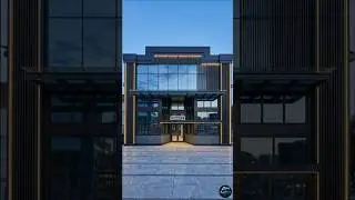 commercial building transformation ✨️🔥 #viral #exteriordesign #shorts #youtubeshorts #home