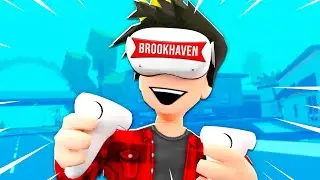 Playing BROOKHAVEN But in VIRTUAL REALITY..
