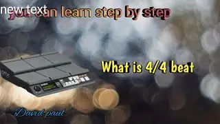 Yamaha DTX ನಲ್ಲಿ 4/4 ಬೀಟ್‌ ಬಗ್ಗೆ ಸಂಪೂರ್ಣ ಮಾಹಿತಿ || David Paul