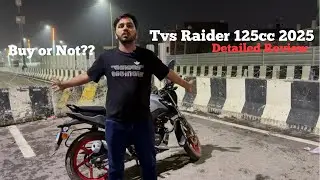 TVS Raider 125cc 2025 Top Model Review!🔥On Road Price? - Detailed Review