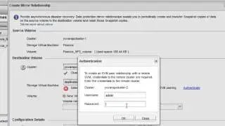 System Manager 8.3 SnapMirror Setup