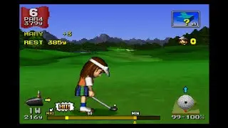 Hot Shots Golf Gameplay 🏌️&zwj;♀️ PS1 - Hit the links