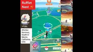 Rufflet Nest in Pokemon Go #rufflet #ruffletnest #pokemonnest #pokemongousa #whittiernarrows