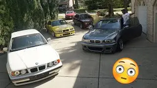 M3nameisjosh shows me his BMW collection
