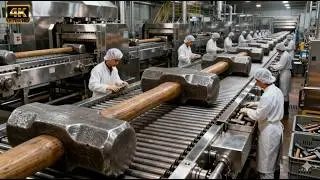 Inside A Glowing Foundry: How Steel Is Melted And Cast Into Tools (Full Process)