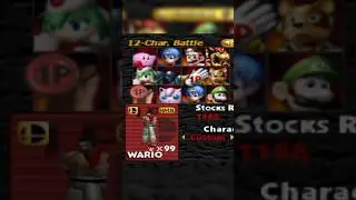 Как разблокировать Казую в Smash Remix (Super Smash Bros. 64 MOD)