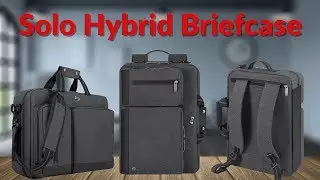 The Solo Hybrid Briefcase - YouTube Tech Guy
