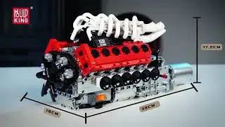 Mould King 10211 Radial Aviation Engine- Banggood Toy