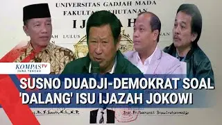 Susno-Demokrat soal 'Dalang' Isu Ijazah Jokowi