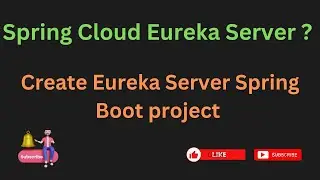 What is Spring Cloud Eureka server // Create Eureka server project // Easy Learning Channel