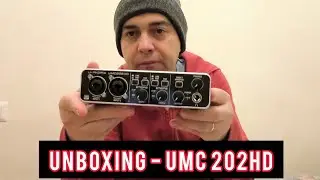 Распаковка Behringer U-PHORIA UMC202HD | Автор: Робсон Роза