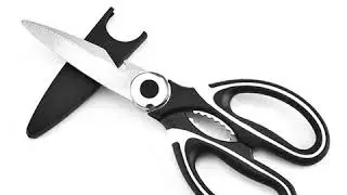 Stainless Steel Food Shears for Meat Vegetables Herb Chicken Scissors Multifunctional Kitchen Tool