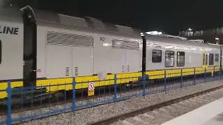 Eb DART Silver Line train. Carrollton,Tx. 12/05/2025