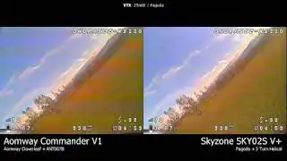 Aomway Commander Goggles V1 vs. Skyzone SKY02S V+