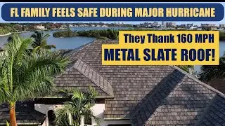 EDCO Slate Metal Roof Battles Major Hurricane - See Who Wins!