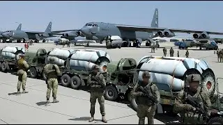 Tensions Rise! U.S. Equips B-52 Bombers with Massive Rotary Missile Launchers