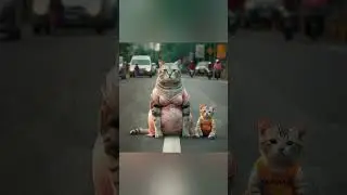 Homeless Poor Cats
