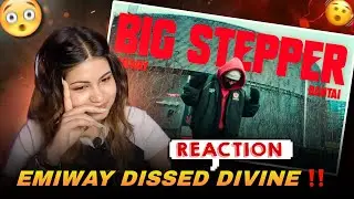 EMIWAY BANTAI - BIG STEPPER | Emiway dissed Divine | Reaction 