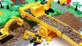 Lựa chọn 1: OH NO! Dump Truck Stuck in Mud - Excavator Rescue Mission! 🚑