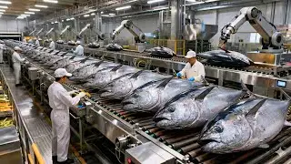 Ocean Tuna Processing Plant: From Fishing to Premium Sashimi (Complete and In-depth Process)