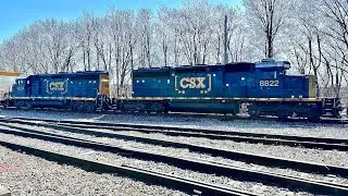 Rare sightings at Readville station! | CSX / MBTA