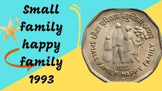 Small family happy family 2 rupee 1993 #shorts #commerative