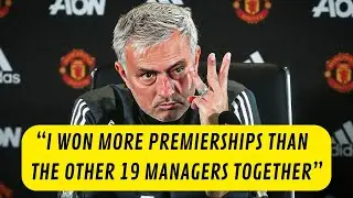 25 Years of Press Conference CHAOS with Jos&eacute; Mourinho