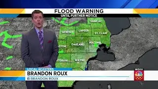 Local 4Casters: Flood warnings continue across SE Michigan