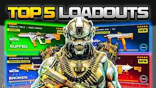 the TOP 5 *BROKEN* META Loadouts in Warzone After the NEW UPDATE! (Warzone BEST Builds)