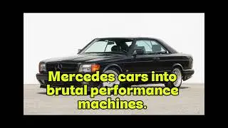 AMG Started as a Secret Side Project Inside Mercedes🚗⭐️