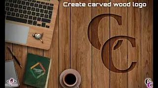 Gimp tutorial : Create carved wood logo
