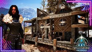 Я построил уютный домик в тундре среди снега!! - Ark ASA Valguero [Эпизод 7]