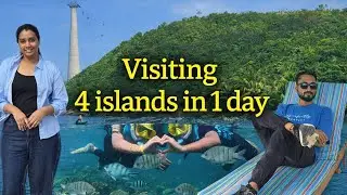 1 நாளில் 4 தீவுகளை பார்த்தோம் 🥰😲 | Day - 2 | Phu Quoc Vietnam 🇻🇳 | 