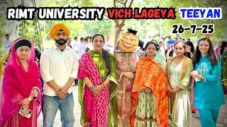 Rimt ch lagya teeyan 😃 teej celebration #26-7-25 @ArshVlogzz
