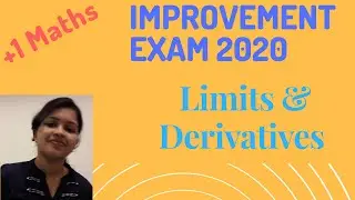 Plus one maths_ Improvement exam 2020_ Derivatives