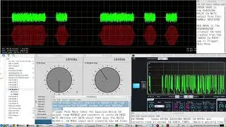 using GASSiAN NOiSE CW notes for sending Morse Code over iCW on Mumble - CW regenerated on mumble RX