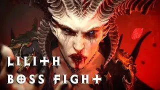 Diablo 4 - Lilith Boss Fight | With Cinematics