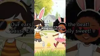 🐣🐰 Hip Hoppin' - Fun Easter song for kids (with lyrics)🐰🐣