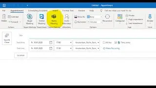 Teams Meeting Add ins is Missing or getting error in Outlook