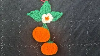 How to crochet a keychain for Halloween/ easy to make your own cute keychain/ #keychain#halloween