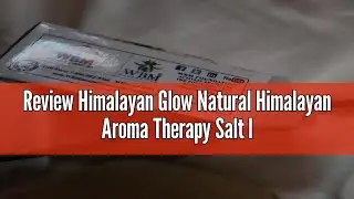 Review Himalayan Glow Natural Himalayan Aroma Therapy Salt lamp Night Light, ETL Approved with Woode