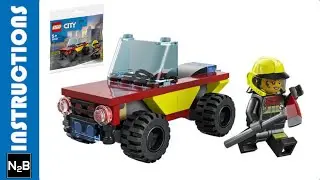 Инструкции LEGO 30585 - Город - Автомобиль пожарной охраны