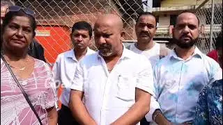 Goan Reporter::: Quepem MLA Inaugurated the work of shifting RCC and 60 lb/yd rail poles