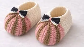 Beautiful Crochet Baby Booties | Handmade Baby Shoes Pattern