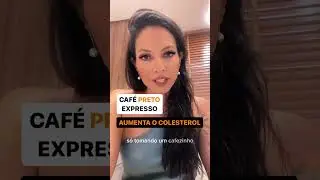 Caf&eacute; preto expresso aumenta o colesterol?