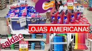 MEGA SALDÃO LOJAS AMERICANAS/SHOPPING GUARARAPES RECIFE -PE COPOS TALHERES PANELAS PRATOS E ETC😱