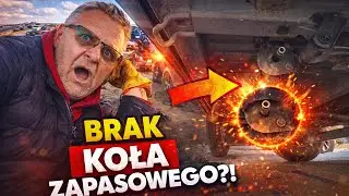 Brak Koła Zapasowego w 2024 Ram Promaster?! Montuję Wieszak KROK PO KROKU